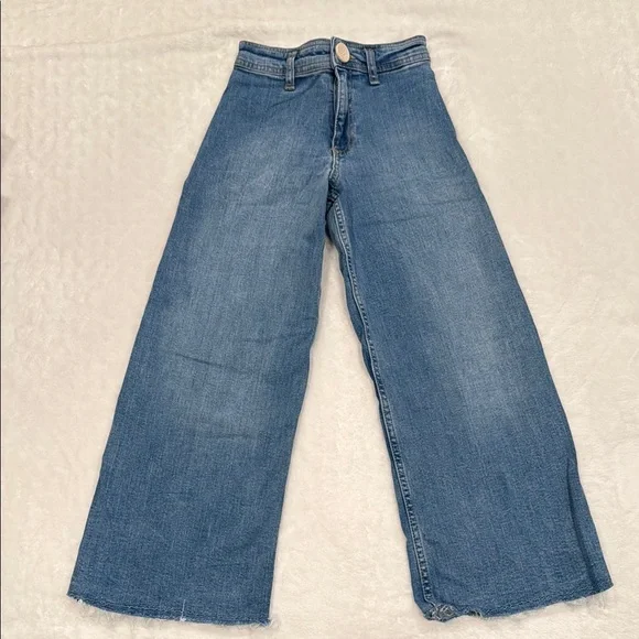 Zara Blue Denim Jeans Classic Style - Picture 1 of 4